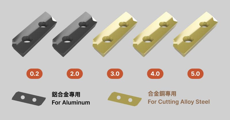 AECX32T3 long edge milling insert