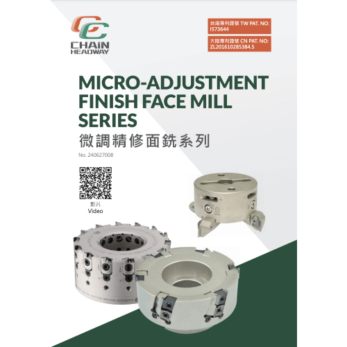 MICRO-ADJUSTMENT FINISH FACE MILL SERIES